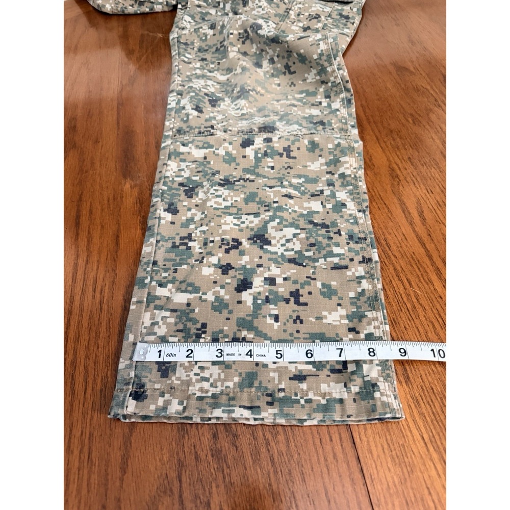 511 Tactical Pants Men Large Woodland Digital Camo Cargo 74003 Ripstop Knee Pads - Picture 10 of 10